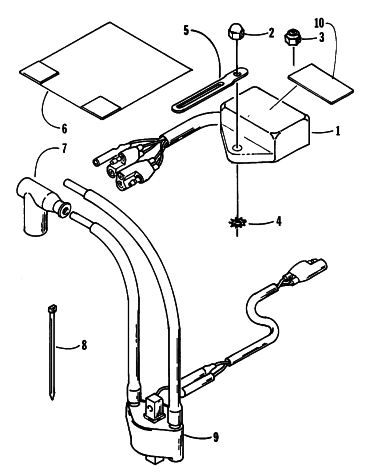 Parts Diagram for Arctic Cat 1998 BEARCAT WIDE TRACK SNOWMOBILE ELECTRICAL