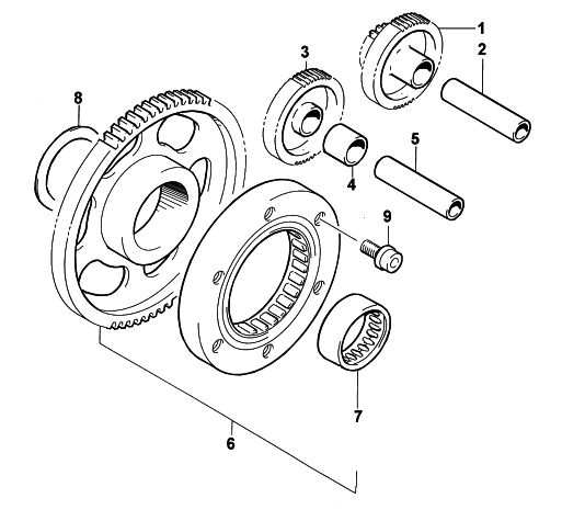 Parts Diagram for Arctic Cat 2004 500 AUTOMATIC TRANSMISSION 4X4 FIS MRP ATV STARTER CLUTCH ASSEMBLY