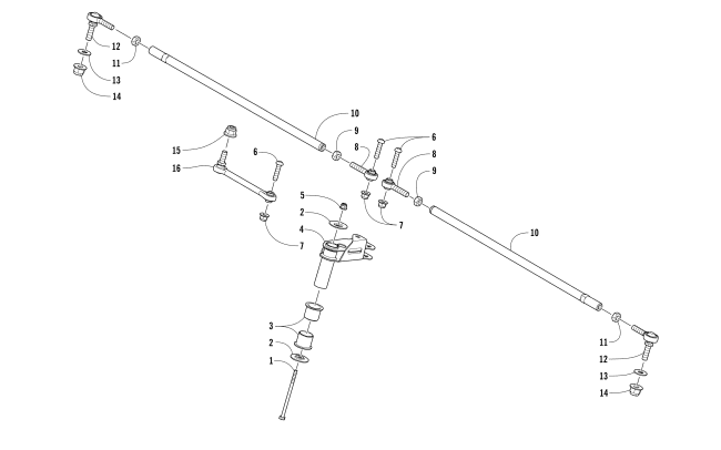 Parts Diagram for Arctic Cat 2017 ZR 6000 RR ES 137 EARLY BUILD SNOWMOBILE TIE ROD ASSEMBLY