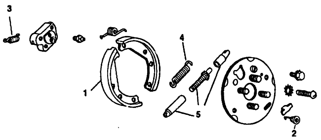 Parts Diagram for Arctic Cat 1991 CAT CARRIER CC100 SNOWMOBILE HYDRAULIC BRAKE