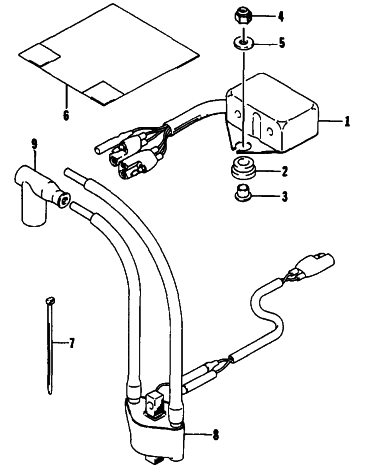 Parts Diagram for Arctic Cat 1996 BEARCAT WIDE TRACK SNOWMOBILE ELECTRICAL