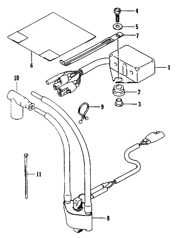 Parts Diagram for Arctic Cat 1992 EXT SNOWMOBILE ELECTRICAL