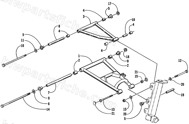 A-ARM ASSEMBLY diagram