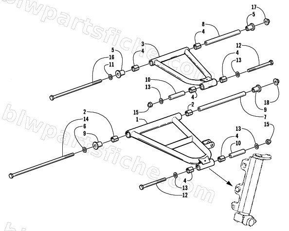 A-ARM ASSEMBLY diagram