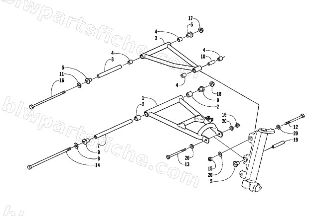 A-ARM ASSEMBLY diagram