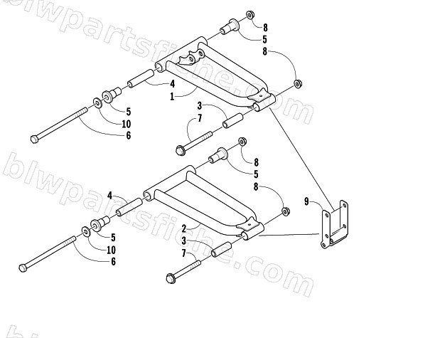 A-ARM ASSEMBLY diagram