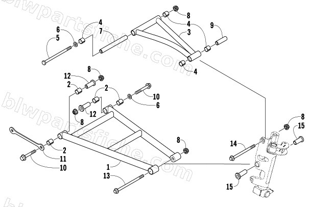 A-ARM ASSEMBLY diagram