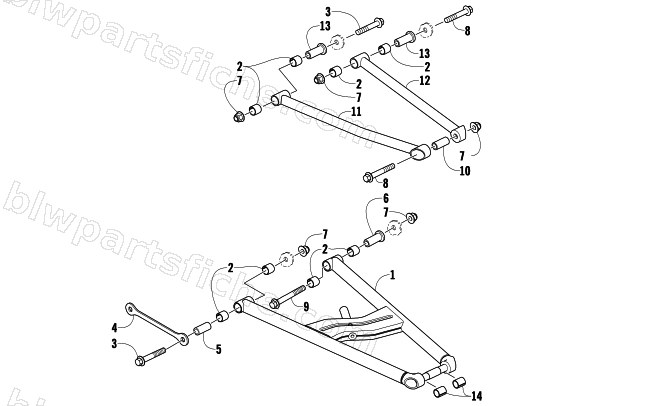 A-ARM ASSEMBLY diagram