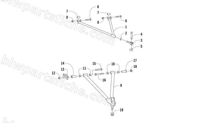 A-ARM ASSEMBLY diagram