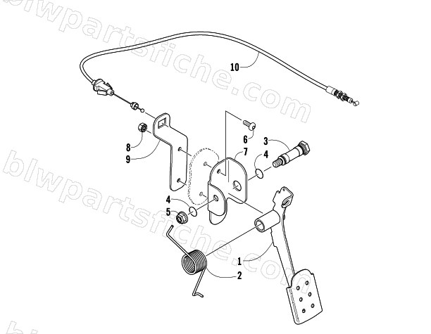 ACCELERATOR ASSEMBLY diagram