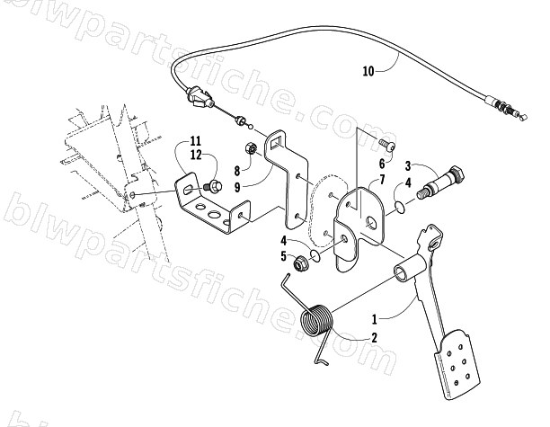 ACCELERATOR ASSEMBLY diagram