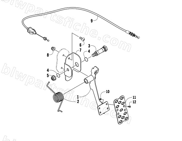 ACCELERATOR ASSEMBLY diagram