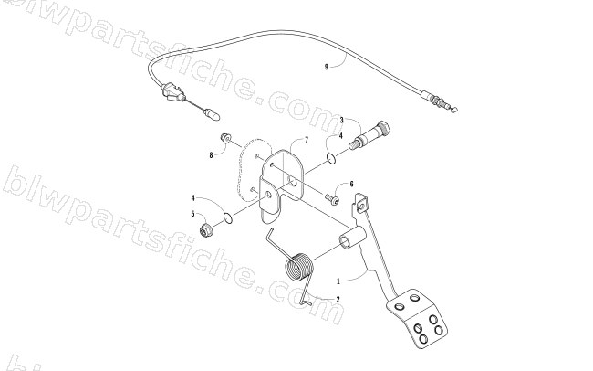 ACCELERATOR ASSEMBLY diagram