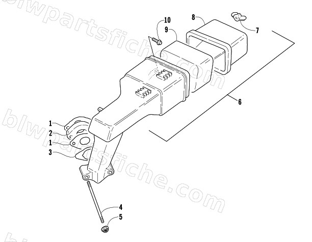 AIR CLEANER ASSEMBLY diagram