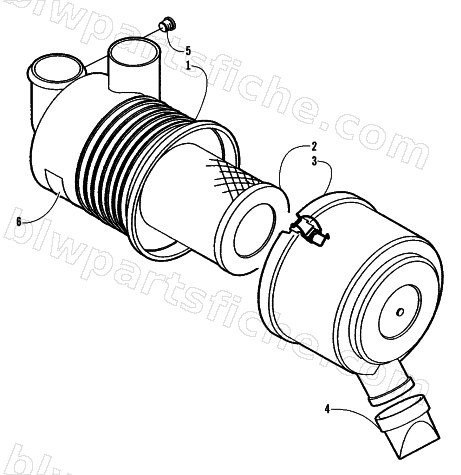AIR CLEANER ASSEMBLY diagram
