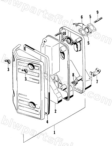 AIR CLEANER ASSEMBLY diagram