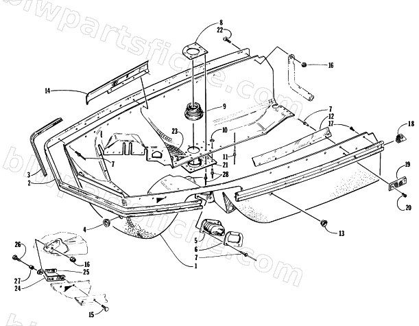 BELLY PAN ASSEMBLY diagram