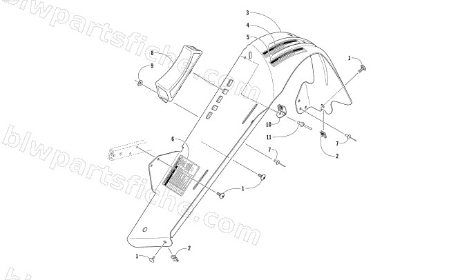 BELT GUARD ASSEMBLY diagram