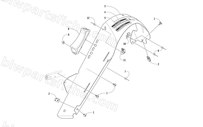 BELT GUARD ASSEMBLY diagram
