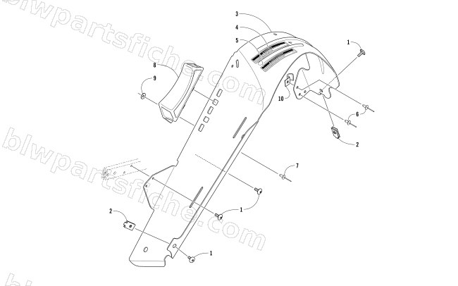 BELT GUARD ASSEMBLY diagram