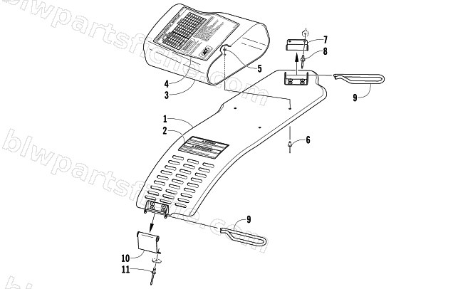BELT GUARD ASSEMBLY diagram