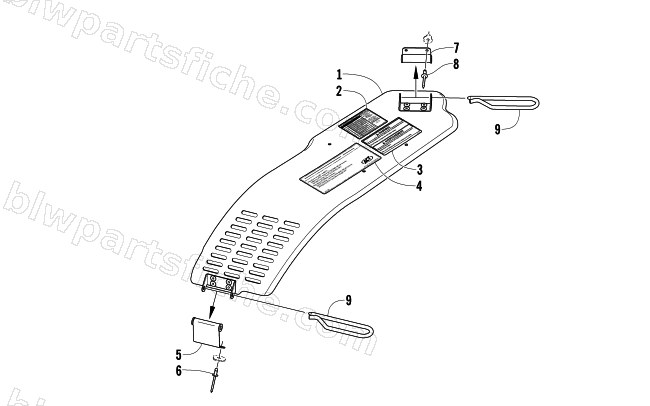 BELT GUARD ASSEMBLY diagram