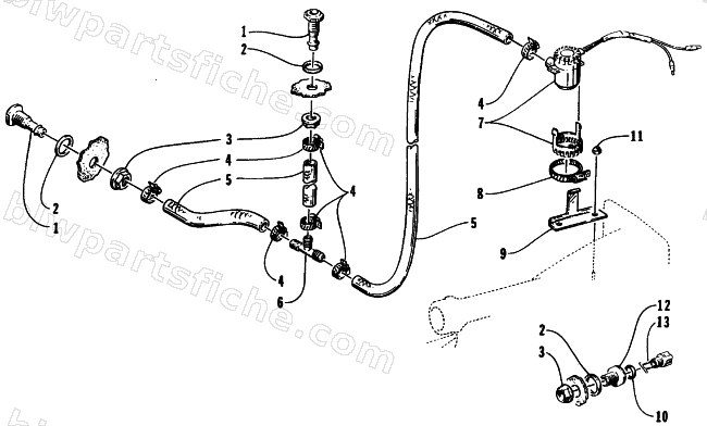BILGE PUMP ASSEMBLY diagram