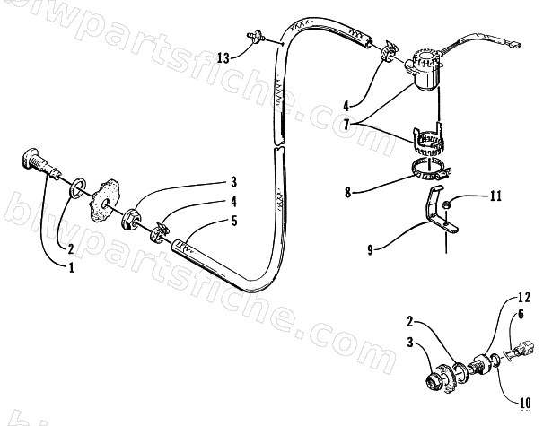 BILGE PUMP ASSEMBLY diagram