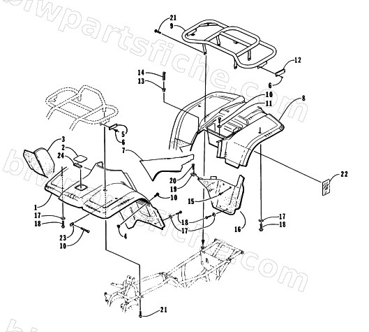 BODY PANEL ASSEMBLY diagram