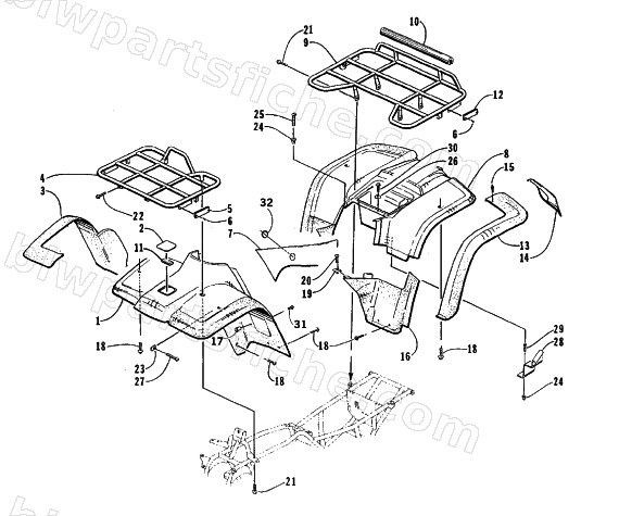 BODY PANEL ASSEMBLY diagram