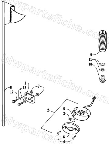 BRAKELIGHT ASSEMBLY diagram