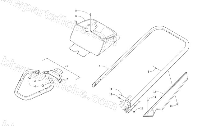 BUMPERS AND STORAGE diagram