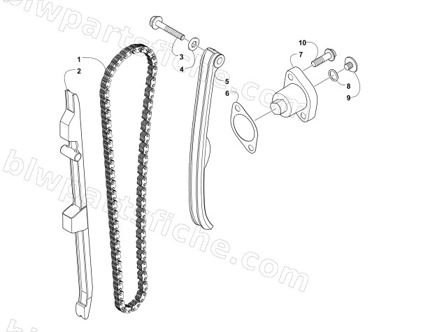 CAM CHAIN ASSEMBLY diagram