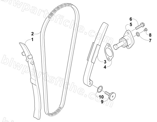 CAM CHAIN ASSEMBLY diagram