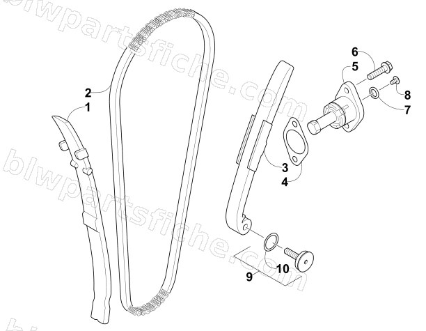 CAM CHAIN ASSEMBLY diagram
