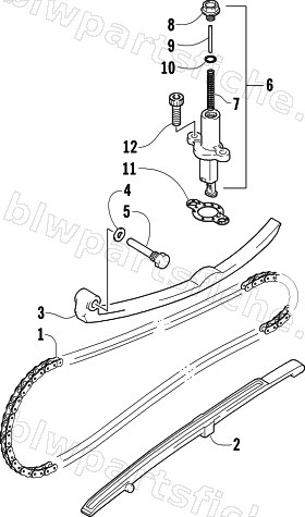CAM CHAIN ASSEMBLY diagram