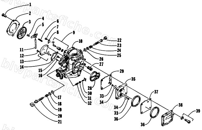 CARBURETOR diagram