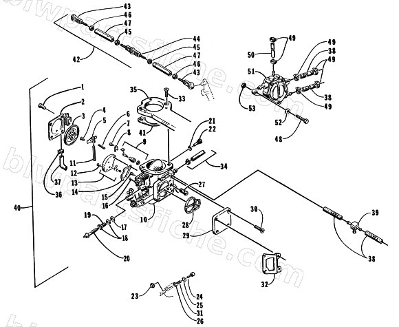 CARBURETOR diagram