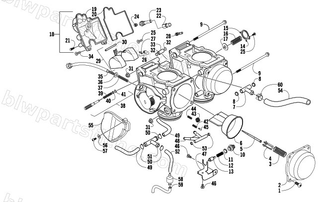 CARBURETOR diagram