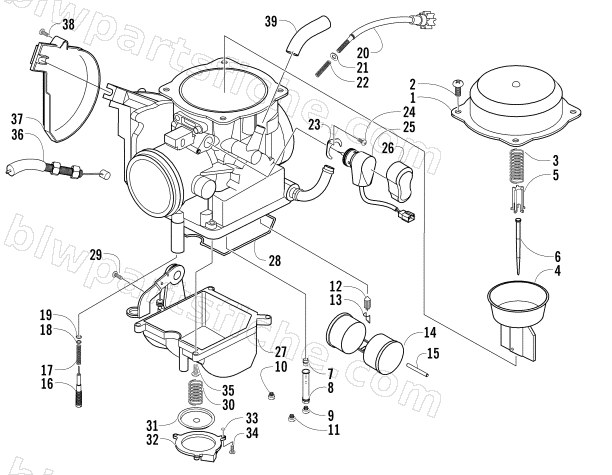CARBURETOR diagram