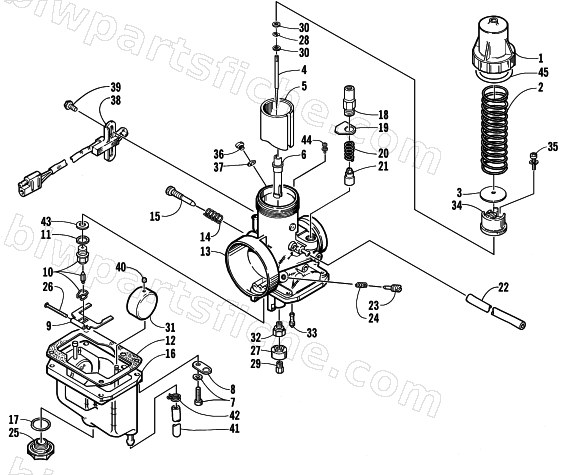 CARBURETOR diagram