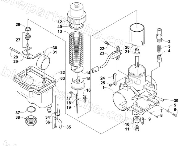CARBURETOR diagram