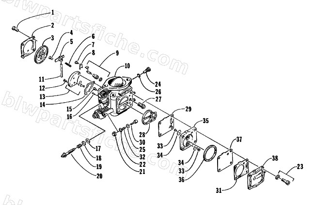 CARBURETOR diagram
