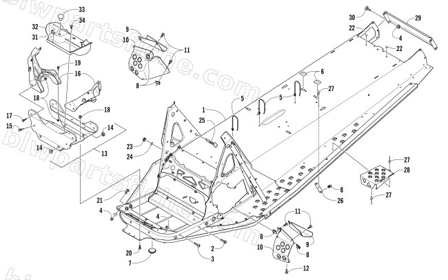 CHASSIS ASSEMBLY diagram