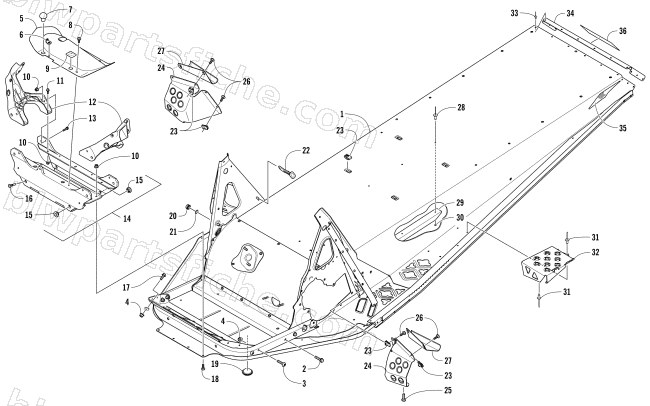 CHASSIS ASSEMBLY diagram