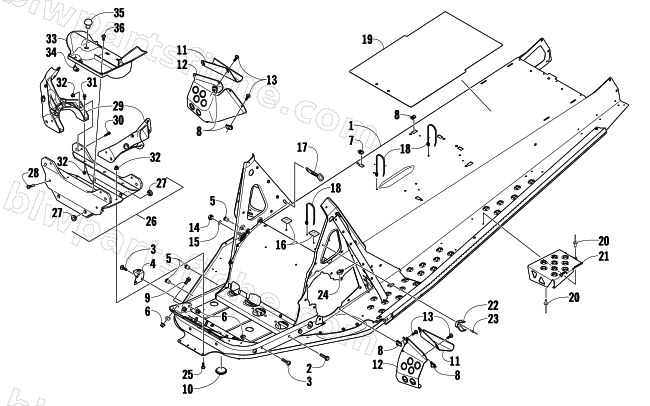 CHASSIS ASSEMBLY diagram