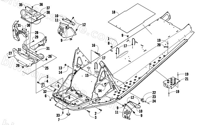 CHASSIS ASSEMBLY diagram