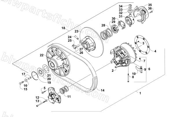 CLUTCH ASSEMBLY diagram