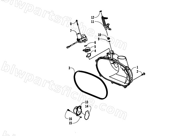 CLUTCH COVER diagram