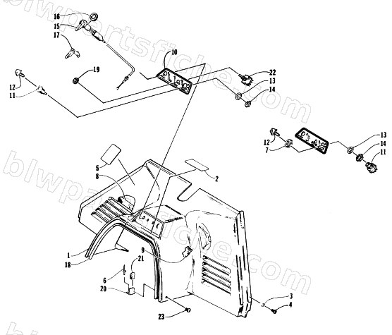 CONSOLE AND SWITCH ASSEMBLIES diagram